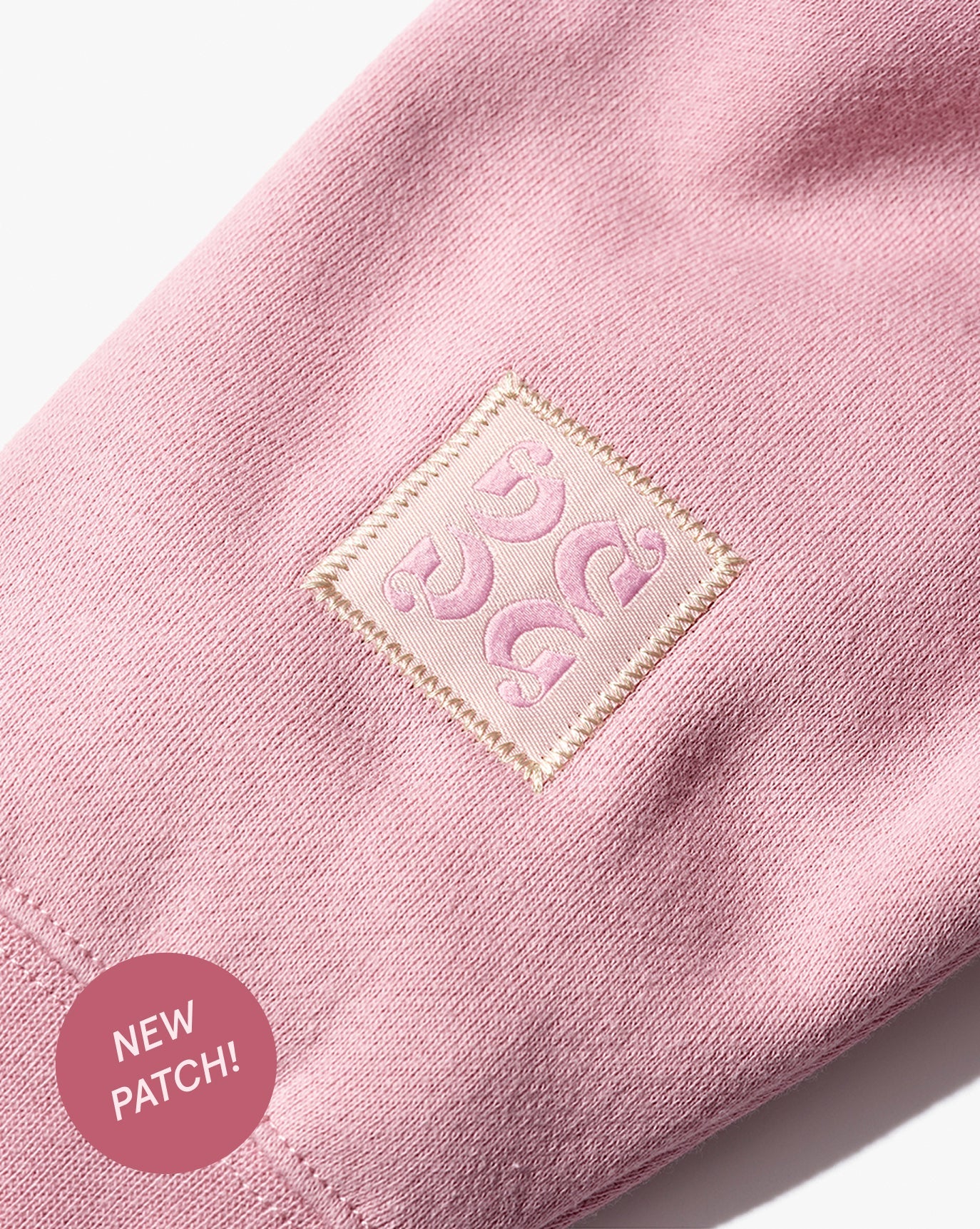 Embroidered Pink Hoodie